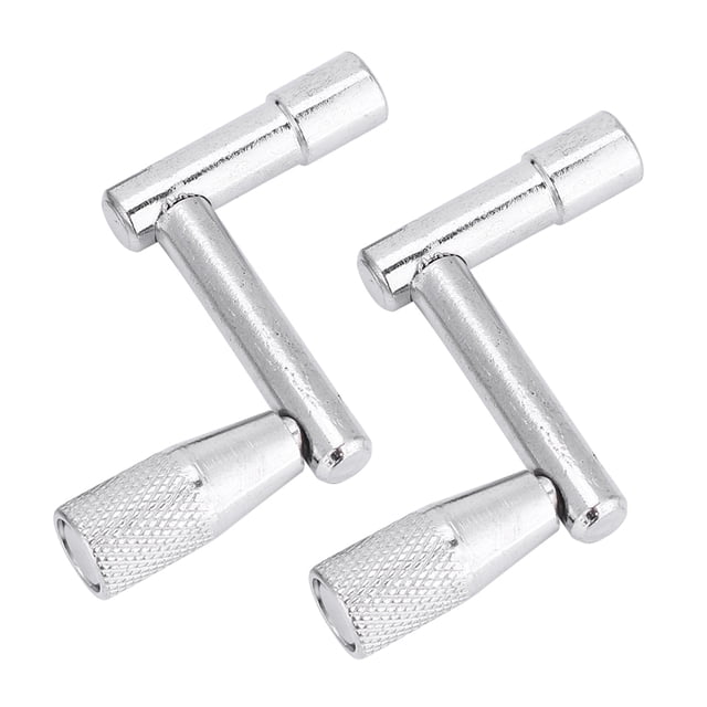 Snare Tuning Key,2PCS Continuous Motion Drum Drum Tuning Key Tuning Key Modern Innovation