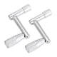 thumbnail image 3 of Llave de afinación ANGGREK 2 Piezas Instrumentos metal color Plata, 3 of 8