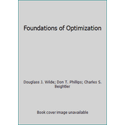 Foundations of Optimization, Used [Hardcover]