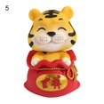 thumbnail image 2 of Decoración hogareña Gwong Tiger Figurines Miniatura Exquisita Obras de trabajo Hermoso Ligero Ligero Varios Estilos Estatuilla de resina Tigre para decoración de coches Gwong 21082829, 2 of 6