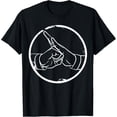 thumbnail image 1 of Kung Fu Martial Art Shaolin Monk Hand Salute Camiseta, 1 of 2