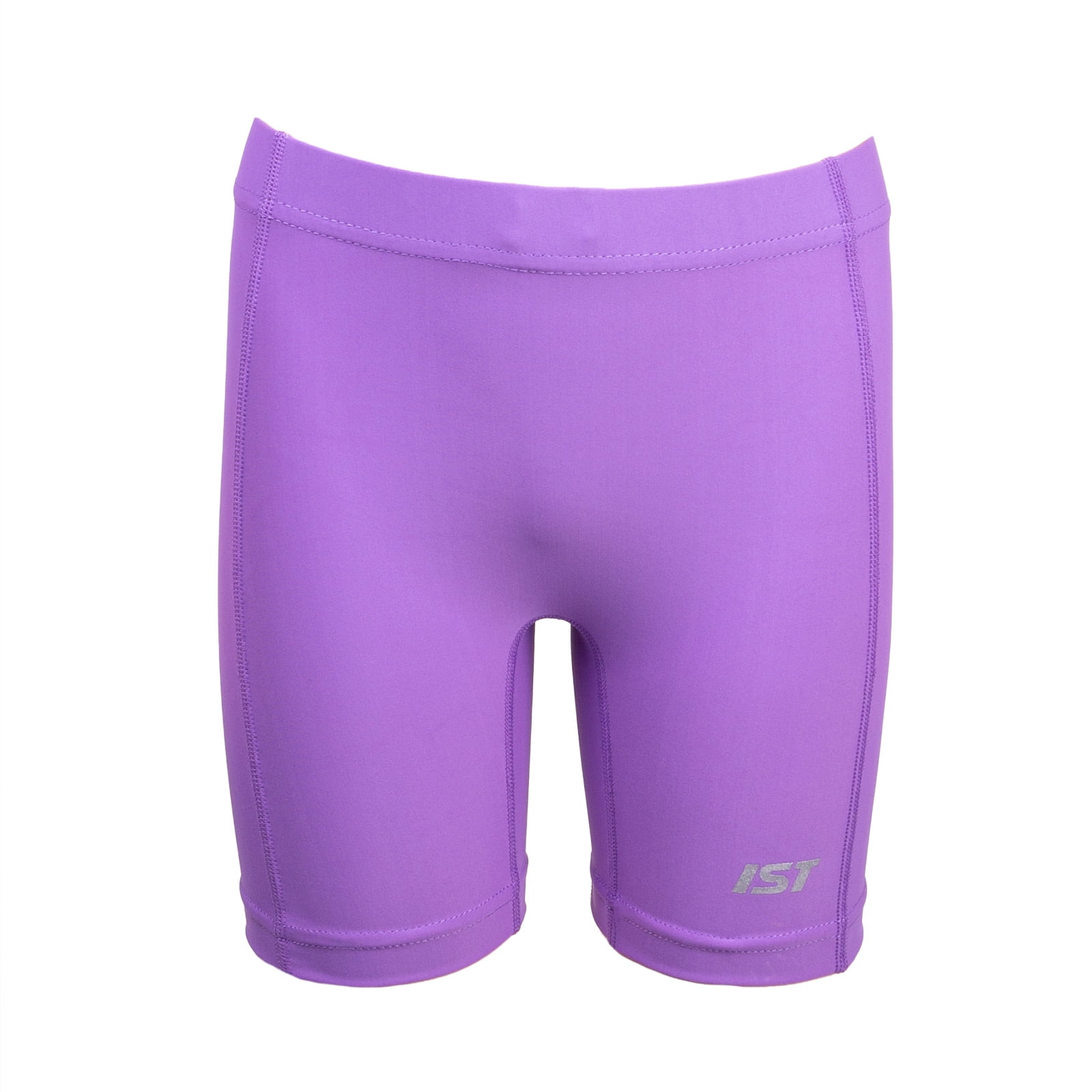 NWT Candie's Juniors Swim Boy Shorts Purple Haze Size XS Scrunch Side Read