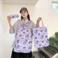 thumbnail image 4 of Mochila de Hello Kitty Sanrio Kuromi Cinnamoroll, Bolsa Escolar de Anime de dibujos animados, Bolsa Escolar de viaje Kawaii Preppy, bolsa de libros, juguetes, regalos, 4 of 5