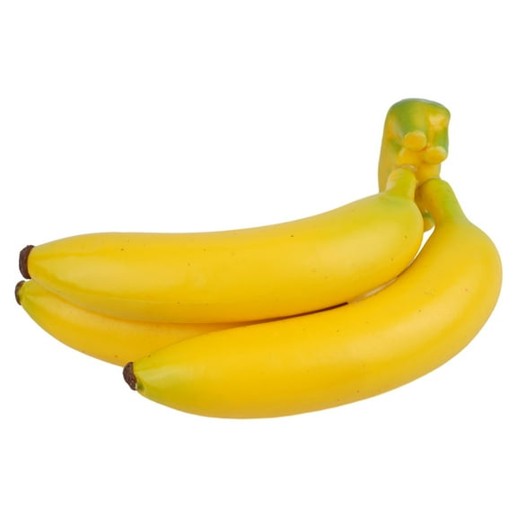 Zriyin Artificial Banana Fake Fruit Plastic Model Decorative Home Fruit Shop Display