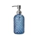 thumbnail image 1 of Dispensador de jabón de vidrio con bomba de acero inoxidable, botella dispensadora de loción for baño., 1 of 5