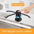 thumbnail image 2 of BTideas Dispensador de Jabón para Fregadero de Cocina, Dispensador de Jabón para Platos de Encimera con Tubo de Extensión de 47", Negro, 2 of 7