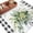 Green, variant on Large Area Rugs for Living Room Bedroom, Eucalyptus Leaf 5'x8' Rug Washable Carpet Runner Indoor Outdoor, Farmhouse Buffalo Plaid Green Botanical Non Slip Floor Mats Rug for Kitchen, Bathroom