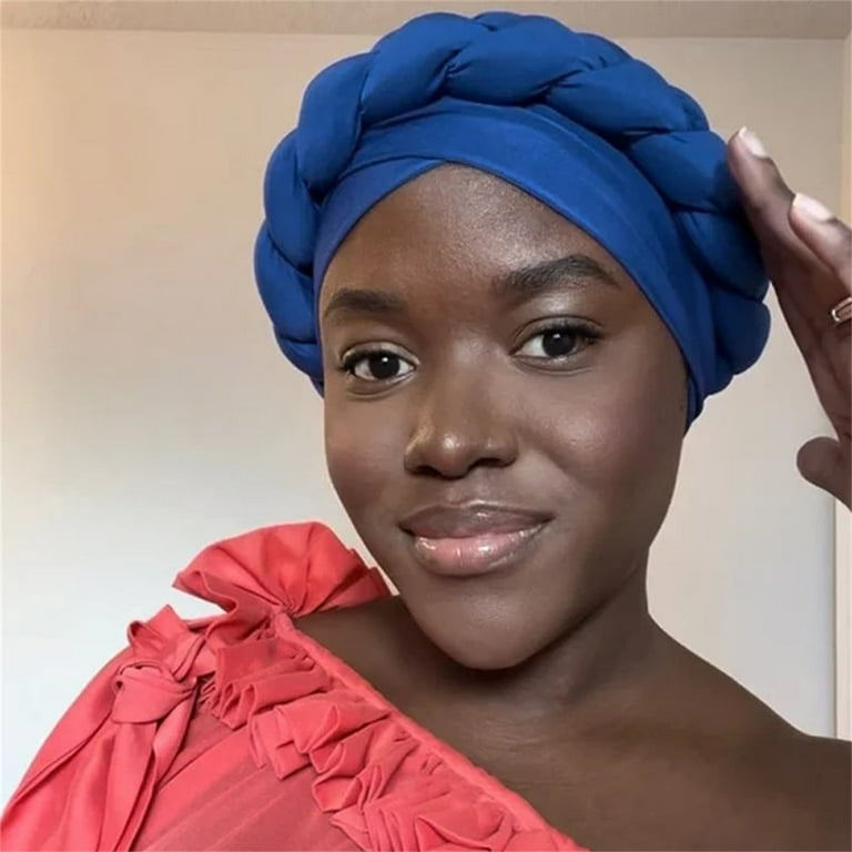 TODOZO African Turban Head Wrap for Black Women Braid Beanie