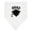 White and Black, variant on Inktastic Future Class of 2043 Graduate Baby Bandana Bib