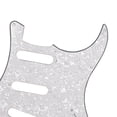 thumbnail image 5 of Langgg Plaque de Rayures pour Guitare Pickguard Pickups pour Perle Moderne Perle Blanche, 5 of 5