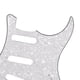 thumbnail image 3 of Golpeador de guitarra de 11 agujeros con placa de protección de metal impresa en 3D para EE. UU. y México. Perla blanca, 3 of 5