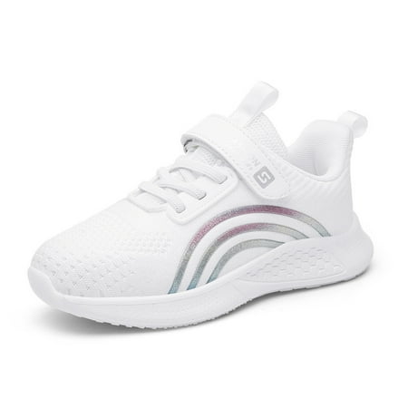 

Girls Soft-soled Sneakers Lightweight Breathable Non-slip Running Shoes