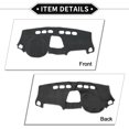 thumbnail image 5 of Dash Cover Compatible for Buick Encore 2013-2016, Non-Slip Polyester Silicone Gray Center Console Dashboard Cover Mat Pad Carpet, 5 of 6