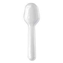 HEAVYWEIGHT POLYPROPYLENE CUTLERY, TASTING SPOON, WHITE, 3,000/CARTON | Bundle of 5 Cartons