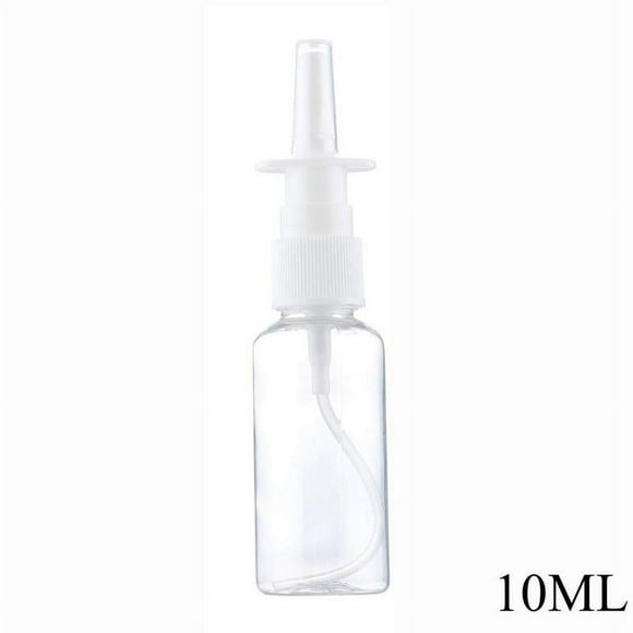 Botella de plástico vacía con pulverizador Nasal, pulverizador con bomba, pulverizador Nasal recargable S1US