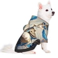 thumbnail image 2 of Balery Exotic Blue Cat Sudadera con Capucha para Perros Pequeños – Ropa para Mascotas, Disfraz para Perros y Gatos, Ideal para Fiestas y Cosplay-Medium, 2 of 7