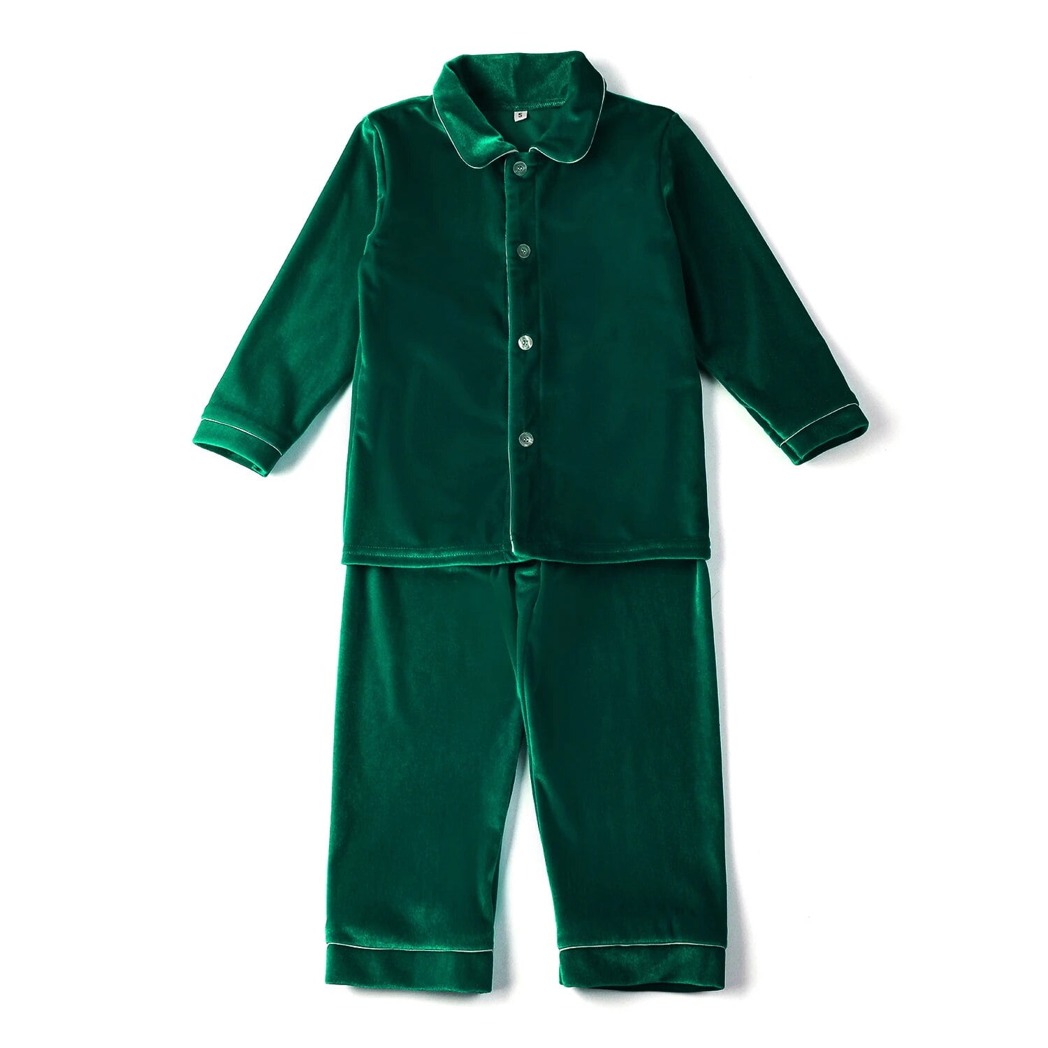 Green velvet pyjamas hotsell