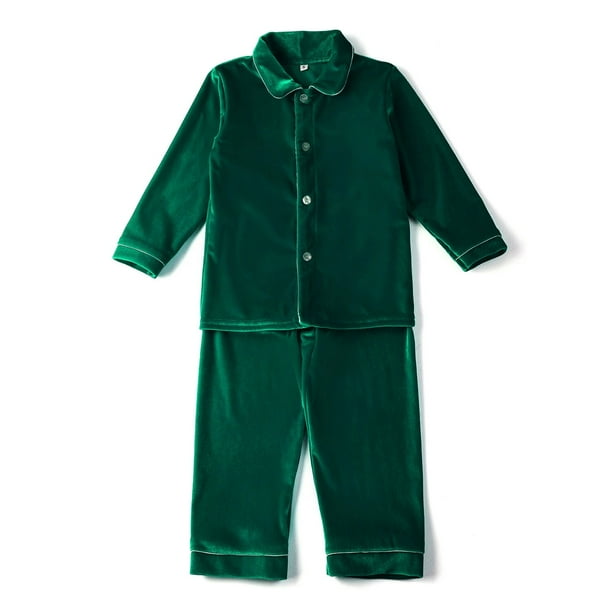 Pijamas a juego para niños y niñas, conjunto de ropa de tartán rojo para bebés, ropa de dormir para niños, pijamas de Navidad, 2023
