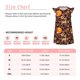 thumbnail image 3 of Fotbe Woodland Creatures Floral Vestido de Dormir para Niñas de 3 a 10 Años, Mangas Cortas, Estilo Princesa, Pijama Camisón con Mangas Voladas-X-Large, 3 of 6