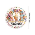 thumbnail image 4 of TIELUTT Round Easter Bunny Shaped Welcome Mat 2026 Easter Absorbent Non and Wear Mat Round Easter Rug Sizes Comfy Throw Throw Bed Blanket Small Throws Tan Knit Throw Blanket Furry Carpet Rug, 4 of 7