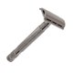 thumbnail image 1 of Manual Double Edge Beard Knife Holder Long Handle Reusable Anti Slip Beard Knife Rack Ruthenium Black, 1 of 5