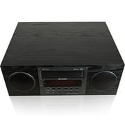 Sharp Compact Micro Audio Component System with 5 CD Changer, Bluetooth, FM Radio & USB Playback