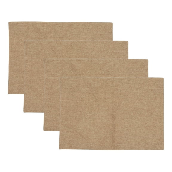 4 Pcs Placemat Desk Mat Napkins Cloth Washable Dinner Napkins Dinner Table Napkins Dinner Party