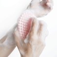 thumbnail image 3 of Exfoliating Silicone Body Scrubber Silicone Bath Brush, 3 of 4