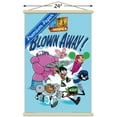 thumbnail image 3 of DC Comics Movie - Teen Titans Go! To The Movies - Blown Away Wall Poster with Wooden Magnetic Frame, 22.375" x 34", 3 of 5