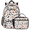 Color 4, variant on Colorful Sun Backpack with Lunch Bag Set, 18.3 Inch Travel Laptop Backpack with Insulated Cooler Lunch Box, Mandala Bohemian Casual Daypack Work Bag