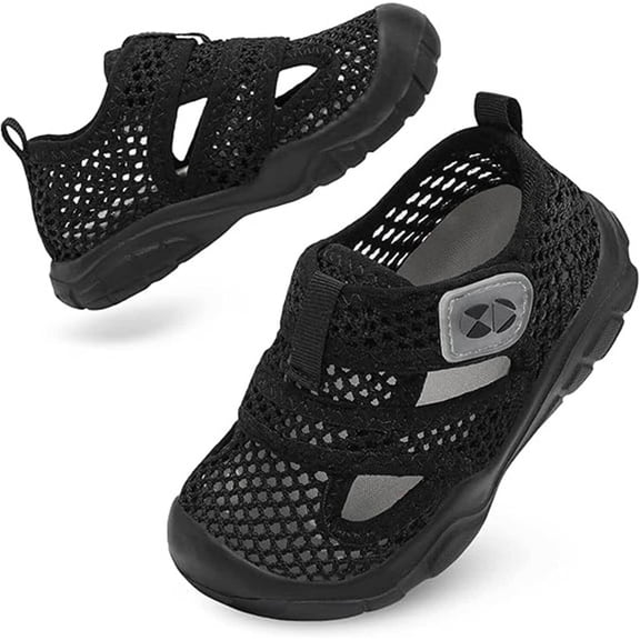 Barerun Toddler Sandals for Boys Girls Qucik Dry Kids Water Sandals Outdoor Breathable Aqua Shoes Lightweight Summer Barefoot Shoes for Swim Pool Beach