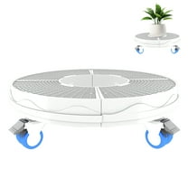 SPOKKI Plant Stand with Wheels, Heavy Duty Plant roller base 15-20 Inch Adjustable, Palnt Wheel Base 440 LBS, Heavy Duty Plant Trolley, Plant Cart Dolly,Plant Roller Base