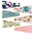 thumbnail image 3 of Wrapables Boho Vintage Floral Elastic Headbands for Sports, Yoga, Workouts, Facials (Set of 6), Classic, 3 of 8