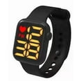 thumbnail image 3 of Y1 LED Watch Large Screen LED Bracelet Button Watch Square Waterproof Watch Sports Fashion Watch Children's Electronic Watch, 3 of 7