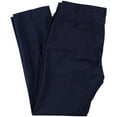 thumbnail image 2 of Ralph Lauren Mens Ultraflex Stretch Dress Pant Slacks, Blue, 43W x UnfinishedL, 2 of 2