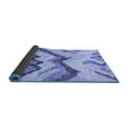 thumbnail image 2 of Ahgly Company Indoor Rectangle Abstract Blue Modern Area Rugs, 4' x 6', 2 of 4
