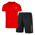 thumbnail image 1 of Conjunto Deportivo Para Gym Shorts Y Playera Logo Gymhsark, 1 of 2