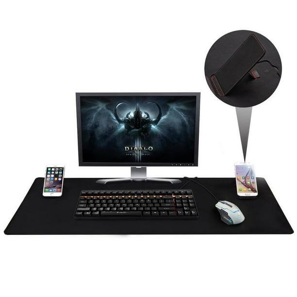 Large Black Gaming Mouse Pad Large Black Gaming Mouse Pad