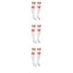 thumbnail image 2 of Qarigey 1 par de calcetines de fútbol Hasta la rodilla Calcetín de fútbol de verano Mantener caliente Clima frío Protección del tobillo Deportes Type1 NO1 Qarigey CBP215304, 2 of 6