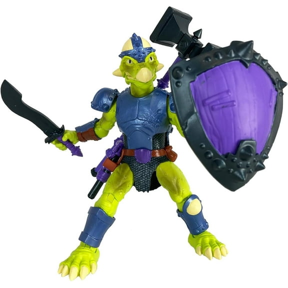 Boss Fight Studio Saurozoic Warrior Seph Rasan Futuristic, Armored Dinosaur Hero – Highly Articulated, Posable Collectible Action Figure with Full Range of Accessories – 6 Inch Scale 1:12, Ages 8 