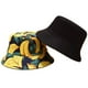 thumbnail image 5 of XYIYI Lindo sombrero de cubo para playa, sombreros de pescador para mujer, reversible de doble cara, 5 of 5
