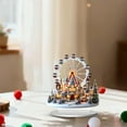 thumbnail image 5 of Elainilye Christmas Standee Plastic Printed with Christmas Tree and Carousel for Desktop Home Decoration Holiday Gift, 5 of 6
