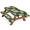 Multicolor 4, variant on ADECORIVY Oil Painting Paris Eiffel Tower Picnic Table Cover with Bench Covers, Waterproof Camping Table Cover with Elastic Edges, Fitted Tablecloth Outdoor Essentials 72 Inch