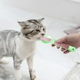 thumbnail image 2 of 2 en 1 alimentador del bocado de la tira del gato del animal doméstico 2025 actualiza el dispensador del gato el alimentador deslizante portátil lindo de la tira del gato Pet Supplies （B）, 2 of 2