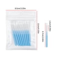 thumbnail image 3 of Interdental Brushes, Brace Brush Cleaner Orthodontic Flossers Toothpicks Flossing Picks for Brace Teeth Cleaning Tools, 3 of 9