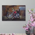 thumbnail image 4 of David Mann Motorcycle Art Gnghost Rider Prints Poster (28) Artworks Picture Print Poster Wall Art Painting Canvas Gift Decor Home Posters Decorative 11x17inch(28x43cm), 4 of 6