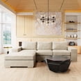 thumbnail image 2 of Brickell Sectional Beige, 2 of 11