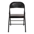 thumbnail image 1 of Silla Plegable Mainstays 78 x 46 x 50 cm de Metal Negro, 1 of 4