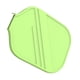 thumbnail image 4 of La funda para raqueta Pickleball se adapta a la mayoría de las raquetas, soporte de almacenamiento duradero con cierre de cremallera Verde, 4 of 8