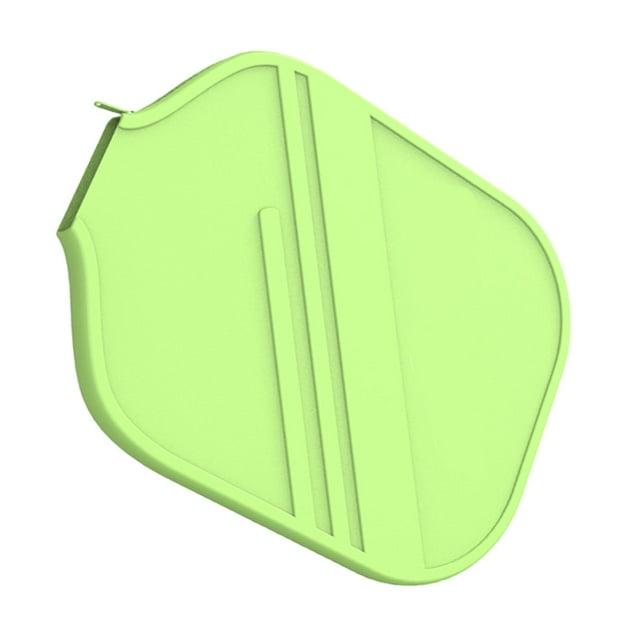 QualitChoice Pickleball Racket Cover Portable Pickleball Racket Black Case Pocket Storage Green 274x214x16mm